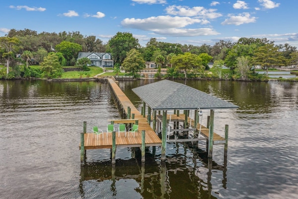 Take a stroll down to the end of the dock and relax for awhile!