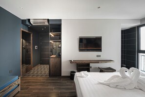 Chambre Double Deluxe, vue ville | Vue depuis le balcon