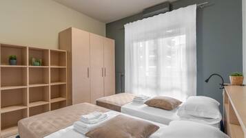 2 chambres, fer et planche Ă repasser, Wi-Fi, draps fournis