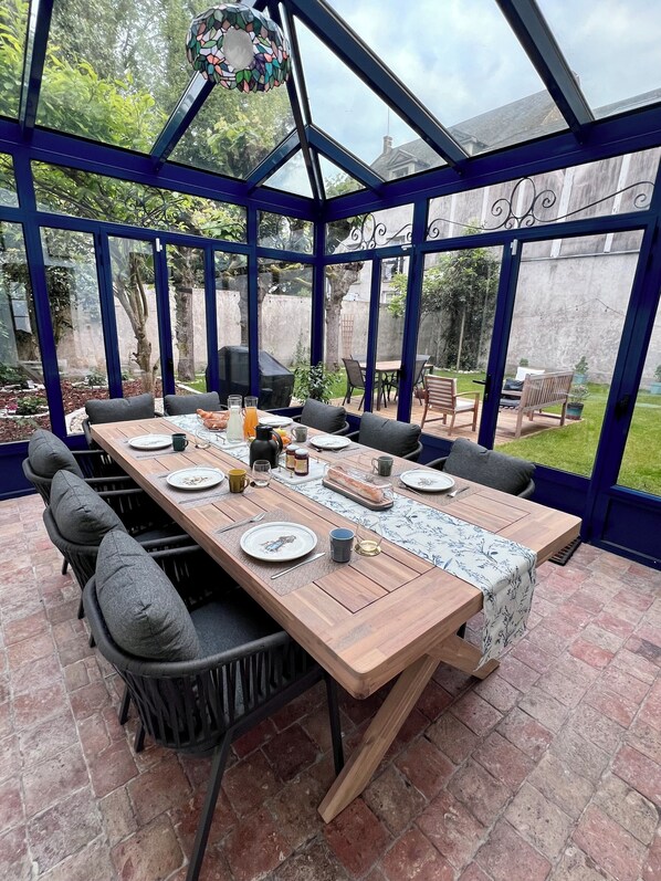 Kontinental frokost er inkludert hver dag