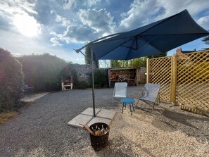 Terrace/patio - Studio à Mi-chemin Entre Nantes et de Pornic et 5 Minutes de Planète Sauvage (Saint-Léger-les-Vignes)