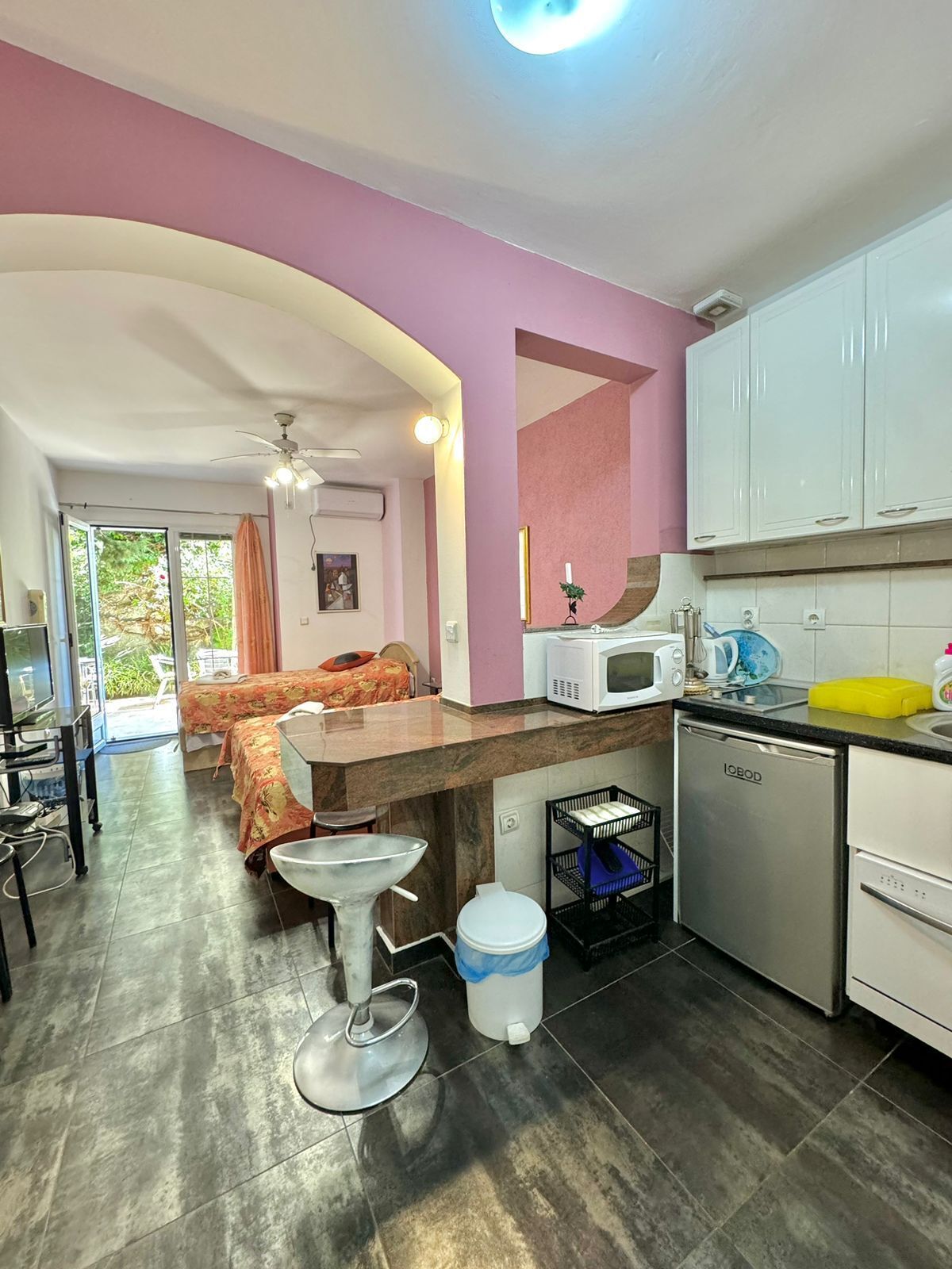 Studio Standard, vue jardin | Cuisine privée