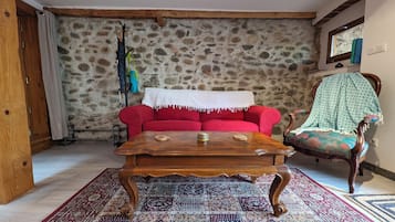 Télévision, cheminée