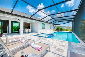 Piscine chauffée