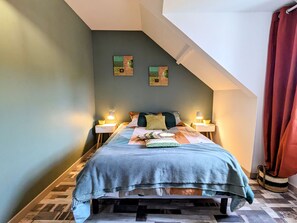 2 chambres, Wi-Fi gratuit, draps fournis