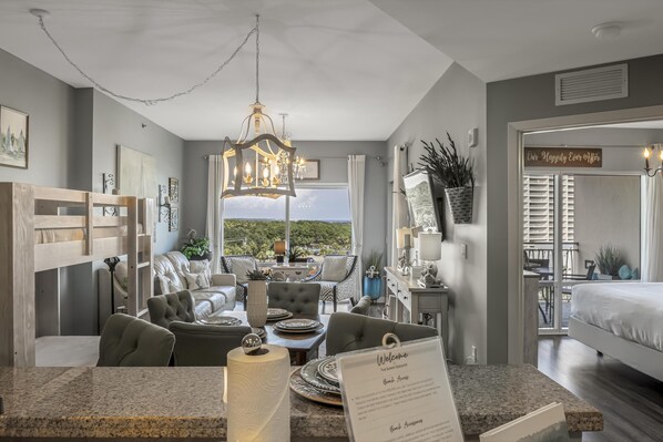 1 sovrum, internet och sängkläder