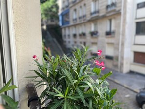 Blick von der Unterkunft