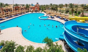 Water park - Hostgool Beach Chalets Mirage Bay Resort & aqua park (Hurghada)