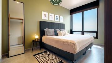 1 bedroom, iron/ironing board, travel crib, WiFi