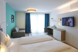 Biancheria da letto ipoallergenica, minibar, una cassaforte in camera