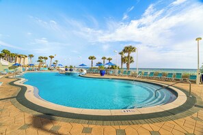 Una piscina climatizada