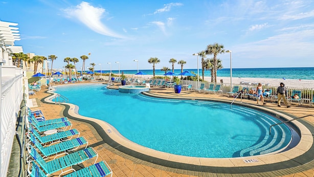 Pool - Huge Balcony, Huge Fun Awaits in Popular Beachfront Condo! (Panama City Beach)