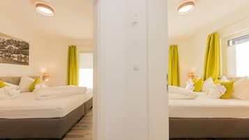4 Schlafzimmer, kostenloses WLAN, Bettwäsche
