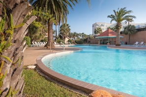 Una piscina climatizada