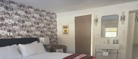 Wifi gratis y ropa de cama