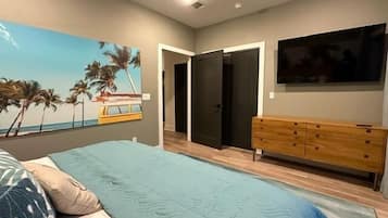 2 bedrooms, iron/ironing board, free WiFi, bed sheets