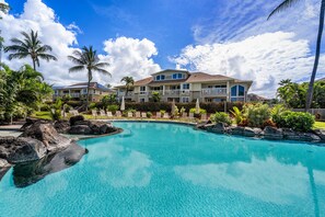 Pool - Alii Cove#U23-Beautiful Spacious 2 bedroom with Loft as Third Bedroom & Ac! (Kailua-Kona)