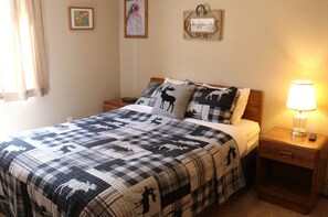 3 chambres, fer et planche à repasser, draps fournis