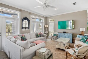 Smart TV, DVD player - 5BR Luxury Home with Multiple Lounges + Private Pool | La Contenta (Destin)