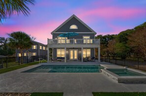 Alberca al aire libre 