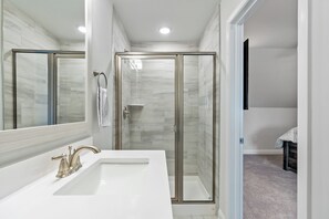 Dusche, Handtücher