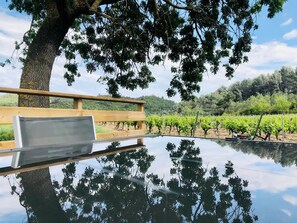 Pool - « La Cabane » Mur de Verre Xxl, vue Panoramique (Durban-Corbières)