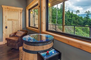 Interior - Luxury cabin with views, theater, game room, and hot tub. (Gatlnburg)
