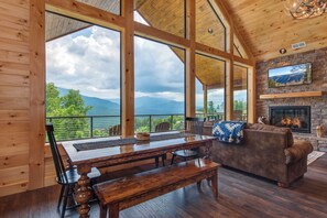 Interior - Luxury cabin with views, theater, game room, and hot tub. (Gatlnburg)