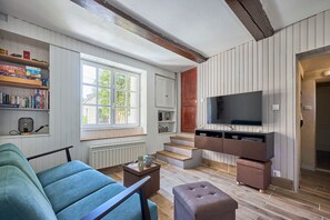 Tv och en stereo