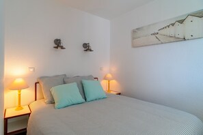 2 quartos, Wi-Fi de cortesia, roupa de cama