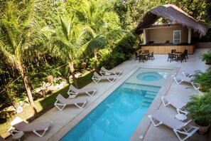 Comfort Apartment, 1 Bedroom, Pool View | View from room - Magical Hotel In Akumal Beach (Akumal)