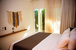 1 bedroom, down duvets, pillow-top beds, iron/ironing board - Magical Hotel In Akumal Beach (Akumal)