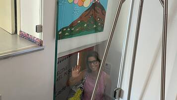 Entrée de l’hébergement