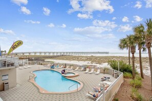 Una piscina climatizada