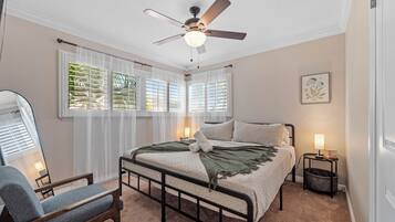 3 habitaciones, escritorio, wifi y ropa de cama