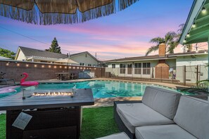 Alberca al aire libre 