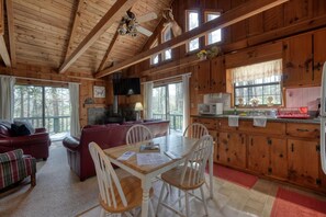 Interior - Tall Pines - A cozy cabin in North GA mountains w/hot tub and mountain views! (Suches)