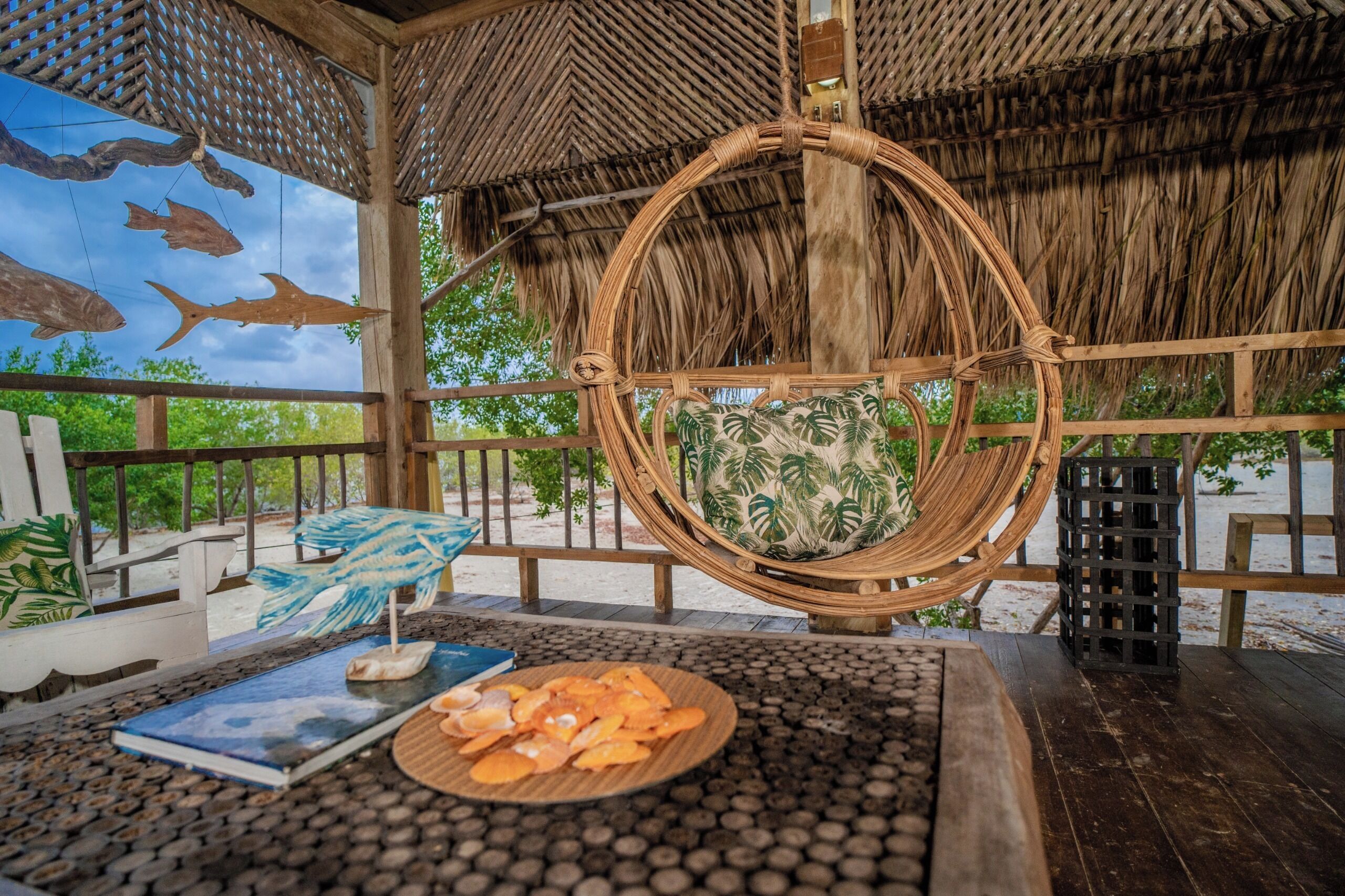 Coin salon dans le hall