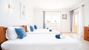 4 soverom og sengetøy