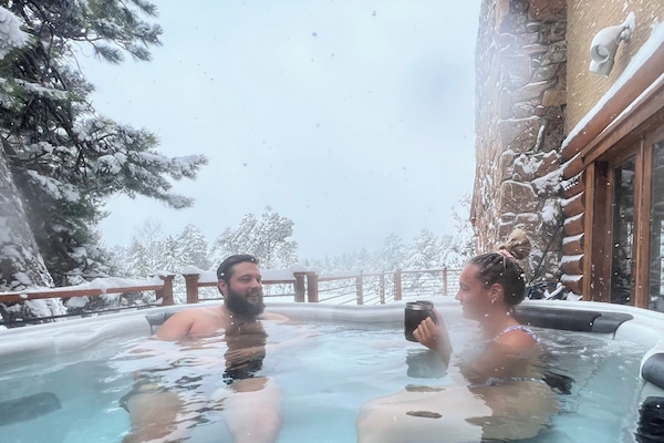 Baignoire à remous extérieure