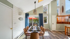 Dining - Lakefront Pocono Retreat: Views, Hot Tub, Dock, Fire Pit (Tobyhanna)