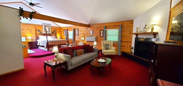 1 habitación y ropa de cama 