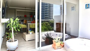 Interior - 5 minutes walk to the beach - Unit with Jacuzzi on private balcony (La Boquilla)
