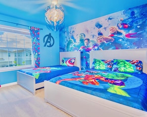 5 bedrooms, WiFi, bed sheets