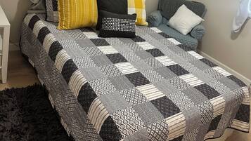 2 間睡房、熨斗/熨衫板、免費 Wi-Fi、床單