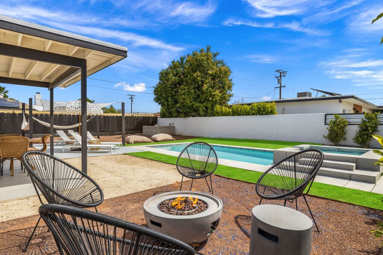 Two bedroom house in United States of America, Palm Springs