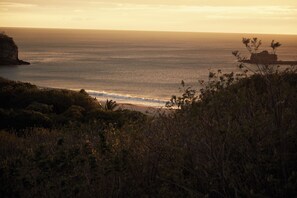 Blick von der Unterkunft
