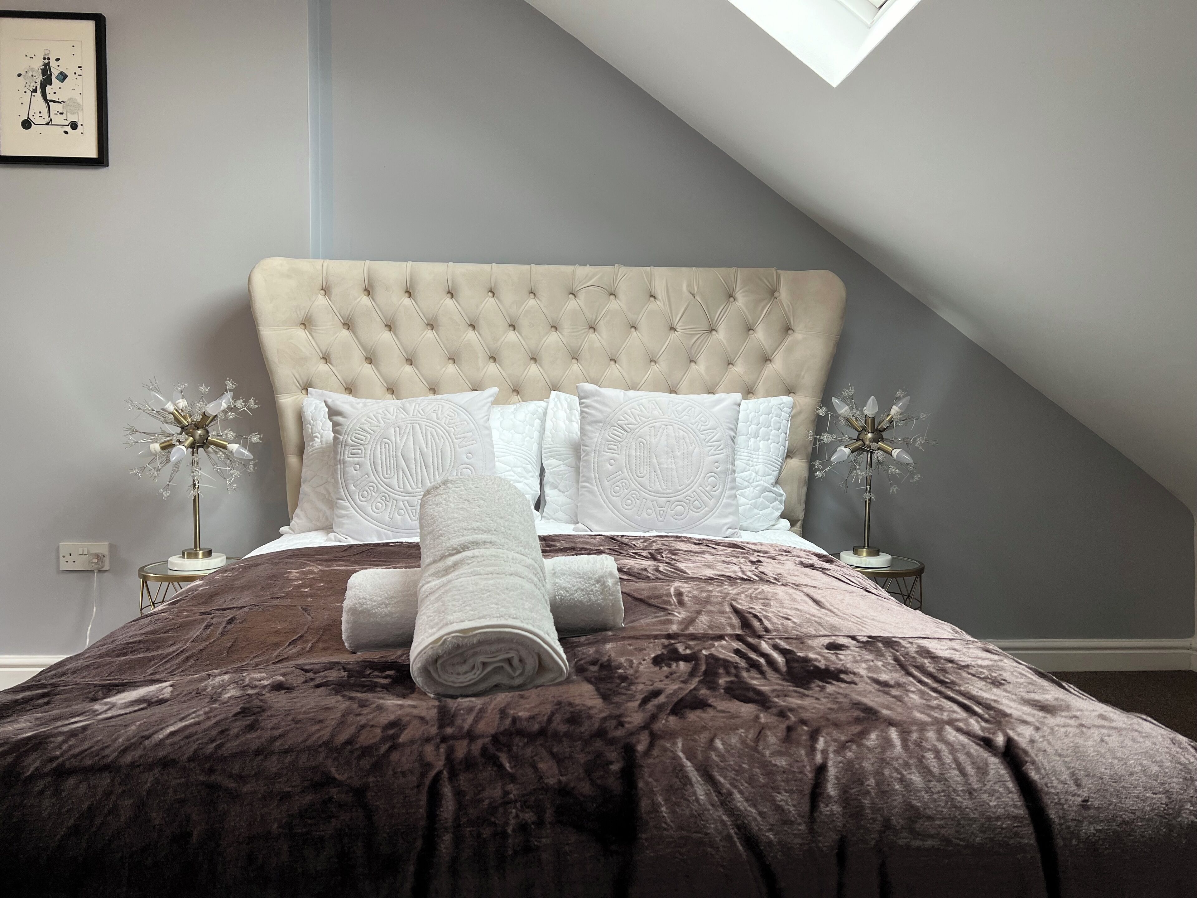 5 bedrooms, iron/ironing board, travel cot, WiFi