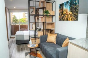 Desk, soundproofing, iron/ironing board, free WiFi - gA Exclusive Apartment Cabrera (Bogotá)