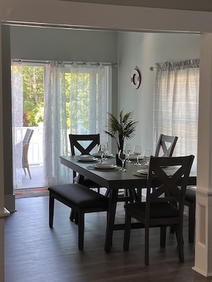 Dining - Peaceful Onset Beach Home. 5 Bedrooms, Wareham MA (Wareham)